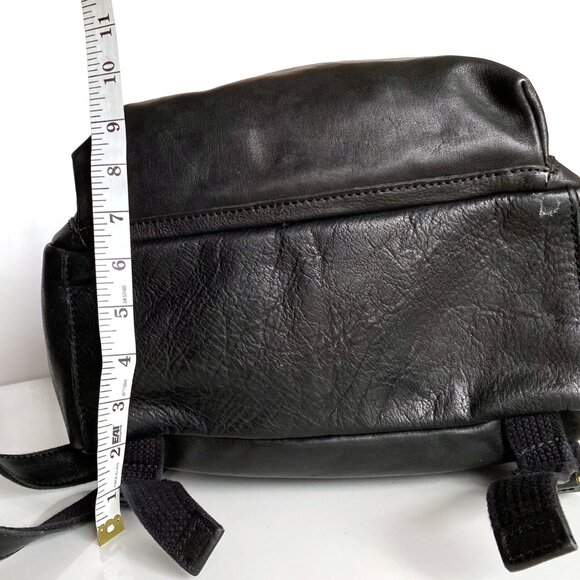 Madewell Lorimer Black Italian Leather Full Size Large 14\